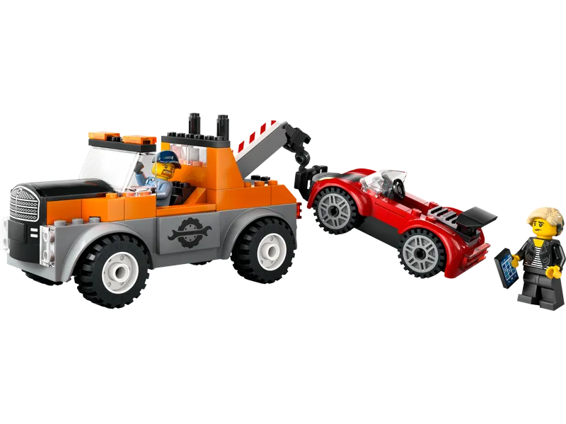 Tow Truck and Sports Car Repair
