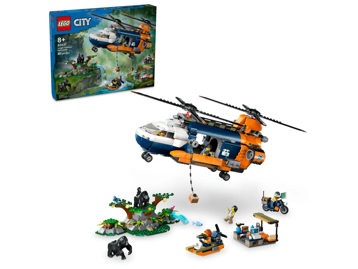 LEGO Jungle Explorer Helicopter at Base Camp (60437) - Bild 10