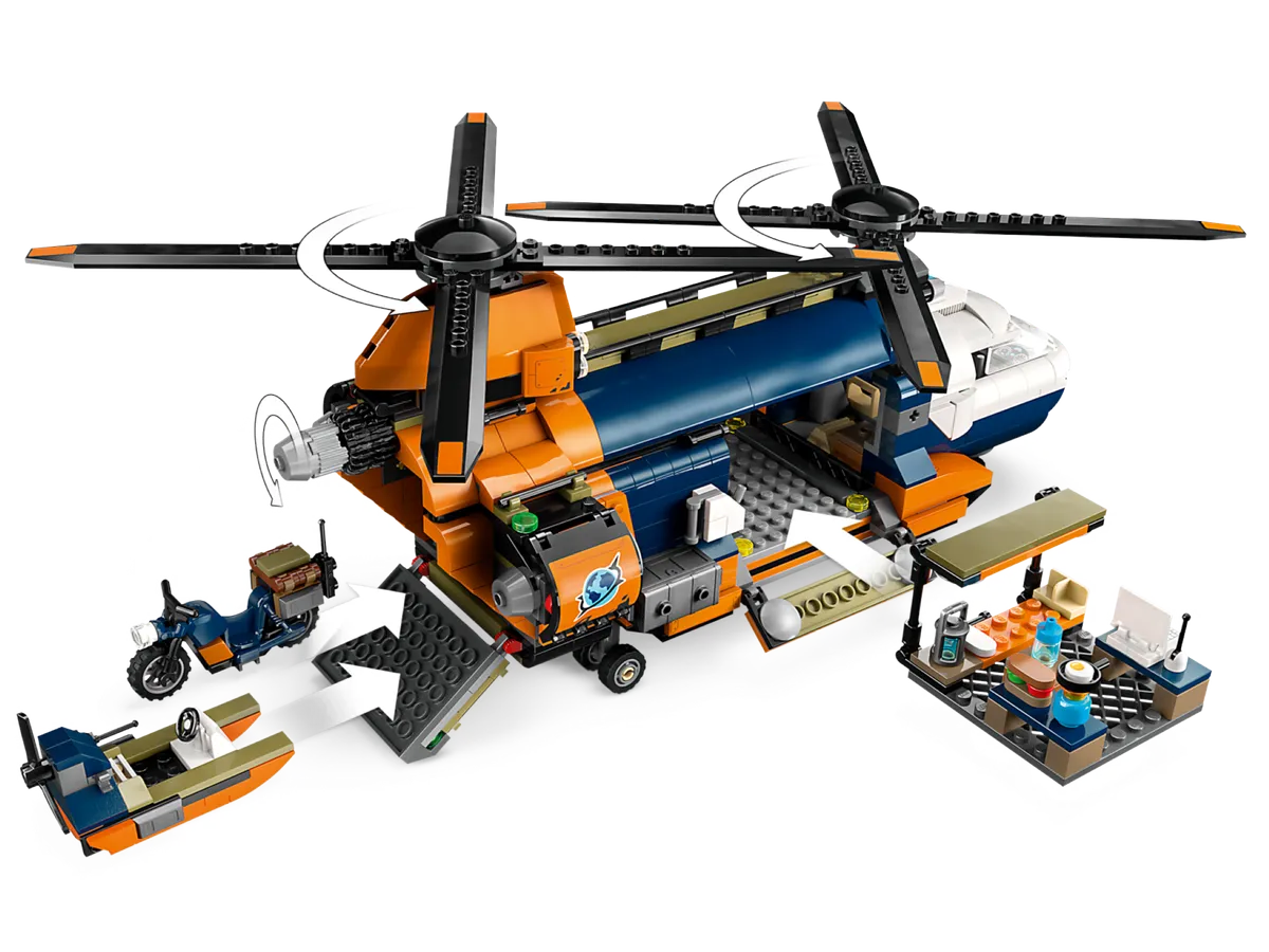 LEGO Jungle Explorer Helicopter at Base Camp (60437) - Bild 2