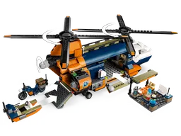 LEGO Jungle Explorer Helicopter at Base Camp (60437) - afbeelding 2
