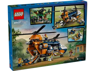 Jungleonderzoekers: helikopter bij de basis van LEGO – productfoto 12 van 12