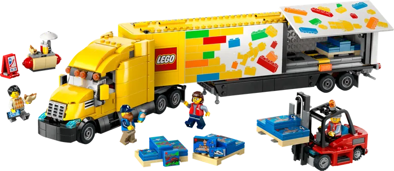 LEGO 60440 Yellow Delivery Truck, 1.061 stenen