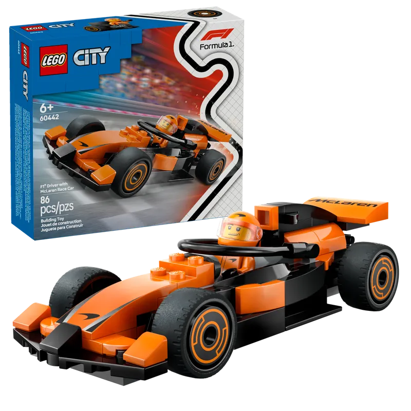 F1® Driver with McLaren Race Car de LEGO – photo du produit 2 sur 9