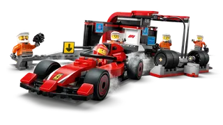 F1® Pit Stop & Pit Crew with Ferrari Car von LEGO – Produktfoto 3 von 10