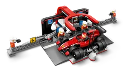 LEGO F1® Pit Stop & Pit Crew with Ferrari Car (60443) - afbeelding 3
