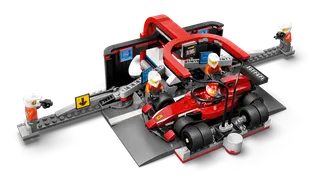 F1® Pit Stop & Pit Crew with Ferrari Car von LEGO – Produktfoto 4 von 10