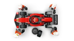 LEGO F1® Pit Stop & Pit Crew with Ferrari Car (60443) - afbeelding 4