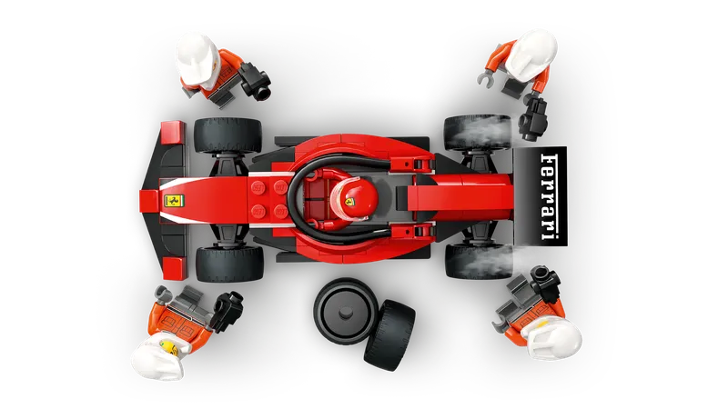 F1® Pit Stop & Pit Crew with Ferrari Car von LEGO – Produktfoto 5 von 10