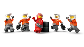 F1® Pit Stop & Pit Crew with Ferrari Car von LEGO – Produktfoto 6 von 10