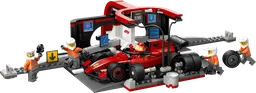 LEGO F1® Pit Stop & Pit Crew with Ferrari Car (60443)