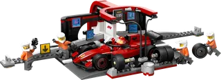 F1® Pit Stop & Pit Crew with Ferrari Car von LEGO – Produktfoto 1 von 10