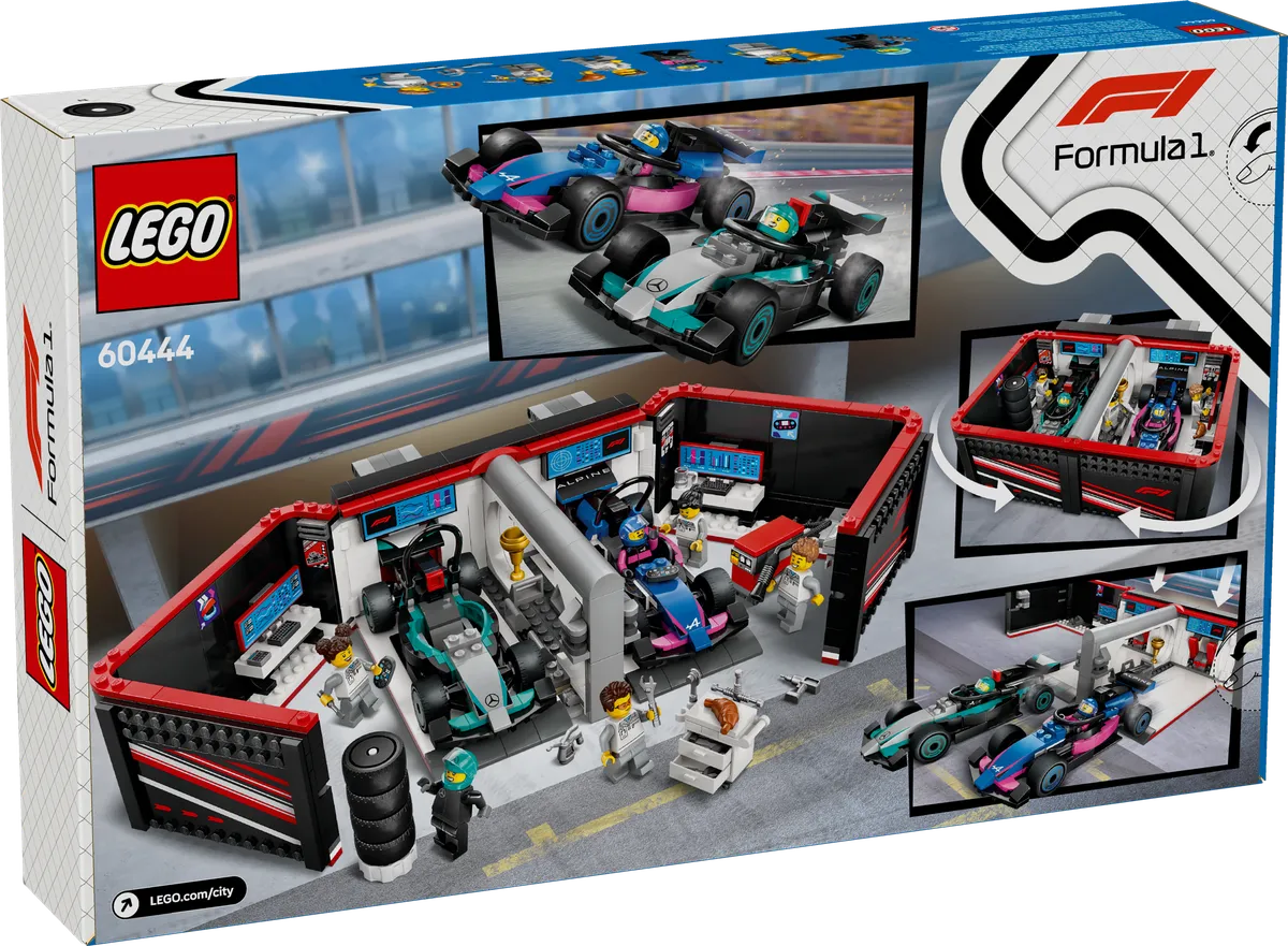 LEGO F1® Garage & Mercedes-AMG & Alpine Cars (60444) - Bild 10