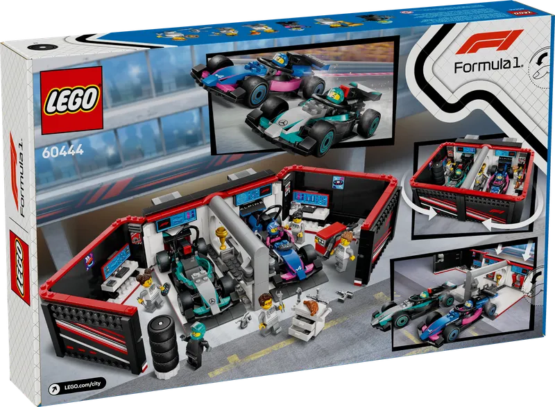 F1® Garage & Mercedes-AMG & Alpine Cars de LEGO – photo du produit 11 sur 11