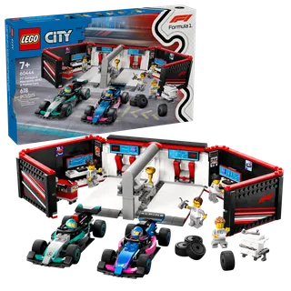 F1® Garage & Mercedes-AMG & Alpine Cars de LEGO – photo du produit 10 sur 11