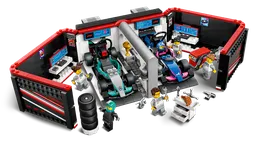 LEGO F1® Garage & Mercedes-AMG & Alpine Cars (60444)