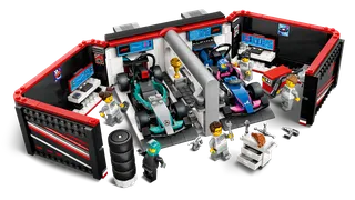 F1® Garage & Mercedes-AMG & Alpine Cars de LEGO – photo du produit 1 sur 11