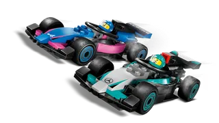 F1® Garage & Mercedes-AMG & Alpine Cars de LEGO – photo du produit 2 sur 11