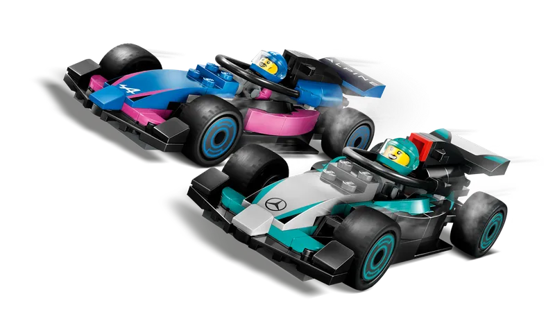 F1® Garage & Mercedes-AMG & Alpine Cars de LEGO – photo du produit 2 sur 11