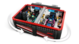 F1® Garage & Mercedes-AMG & Alpine Cars de LEGO – photo du produit 3 sur 11