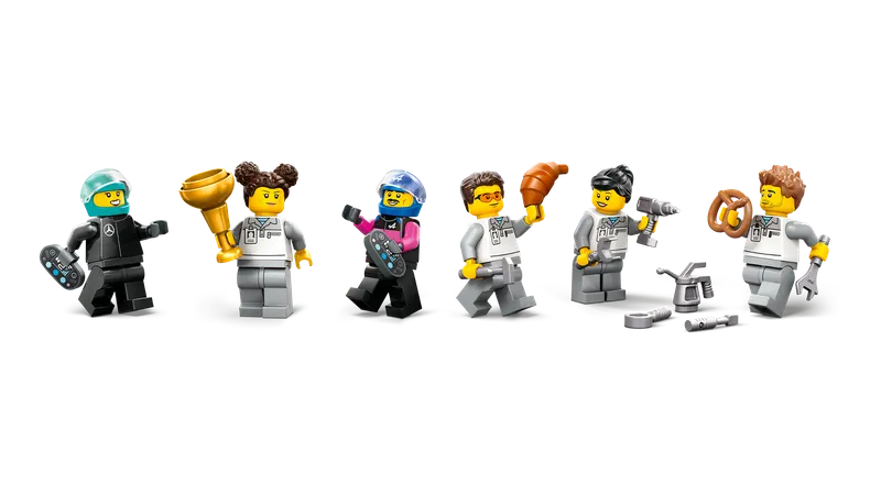 F1® Garage & Mercedes-AMG & Alpine Cars de LEGO – photo du produit 4 sur 11