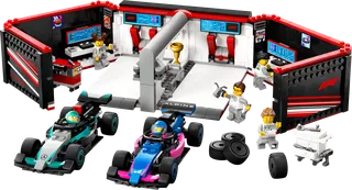 F1® Garage & Mercedes-AMG & Alpine Cars de LEGO – photo du produit 5 sur 11
