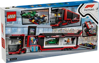 F1® truck met RB20 en AMR24 F1® auto's van LEGO – productfoto 12 van 12