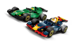 LEGO F1® Truck with RB20 & AMR24 F1® Cars (60445) - afbeelding 3