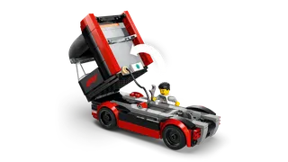 F1® truck met RB20 en AMR24 F1® auto's van LEGO – productfoto 5 van 12