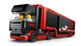 F1® truck met RB20 en AMR24 F1® auto's van LEGO – productfoto 6 van 12