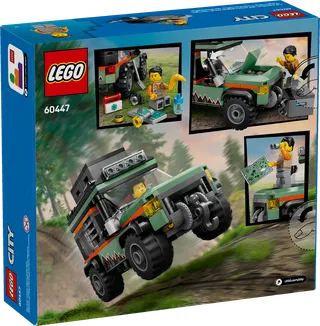 4x4 terreinwagen voor in de bergen van LEGO – productfoto 11 van 11