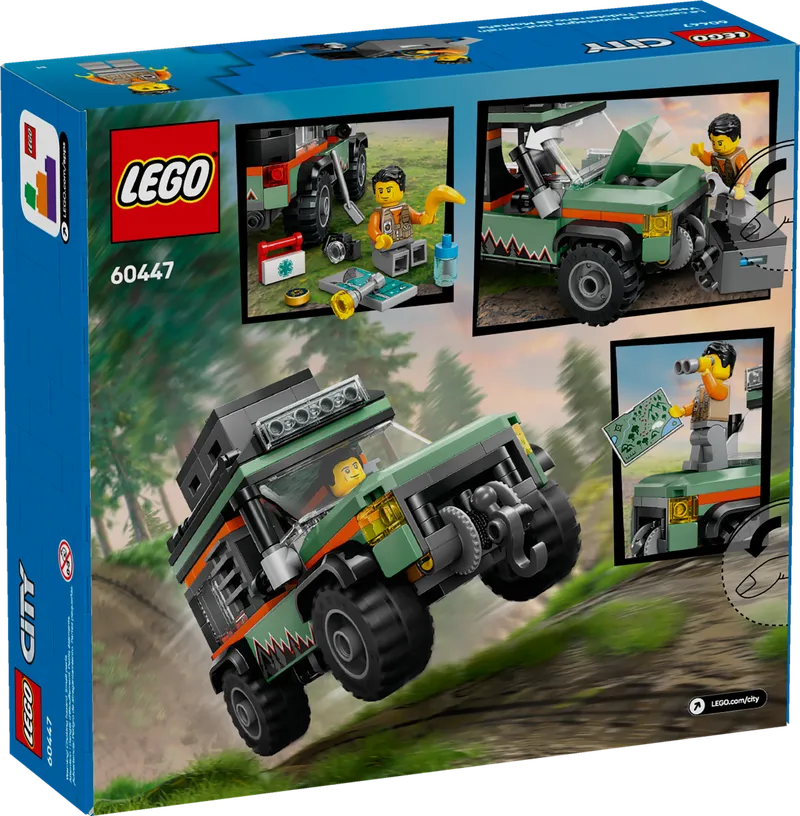 4x4 terreinwagen voor in de bergen van LEGO – productfoto 11 van 11
