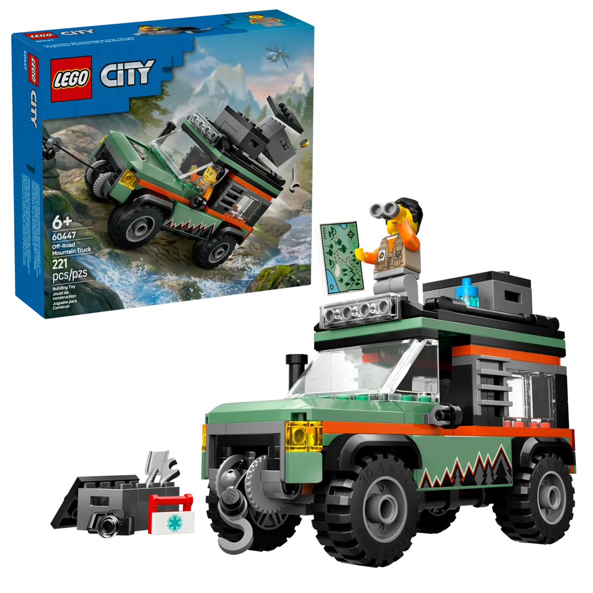 LEGO Off-Road 4x4 Mountain Truck (60447) - Bild 5