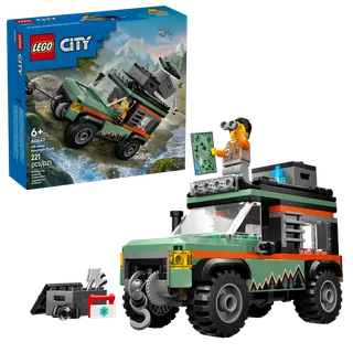 4x4 terreinwagen voor in de bergen van LEGO – productfoto 2 van 11
