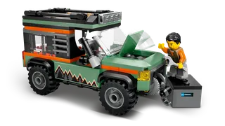 4x4 terreinwagen voor in de bergen van LEGO – productfoto 4 van 11