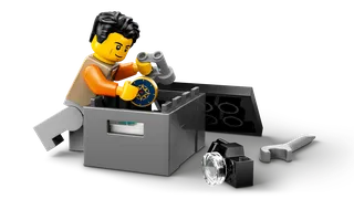 4x4 terreinwagen voor in de bergen van LEGO – productfoto 6 van 11