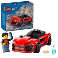 Rode sportwagen - Afbeelding 10 van 11