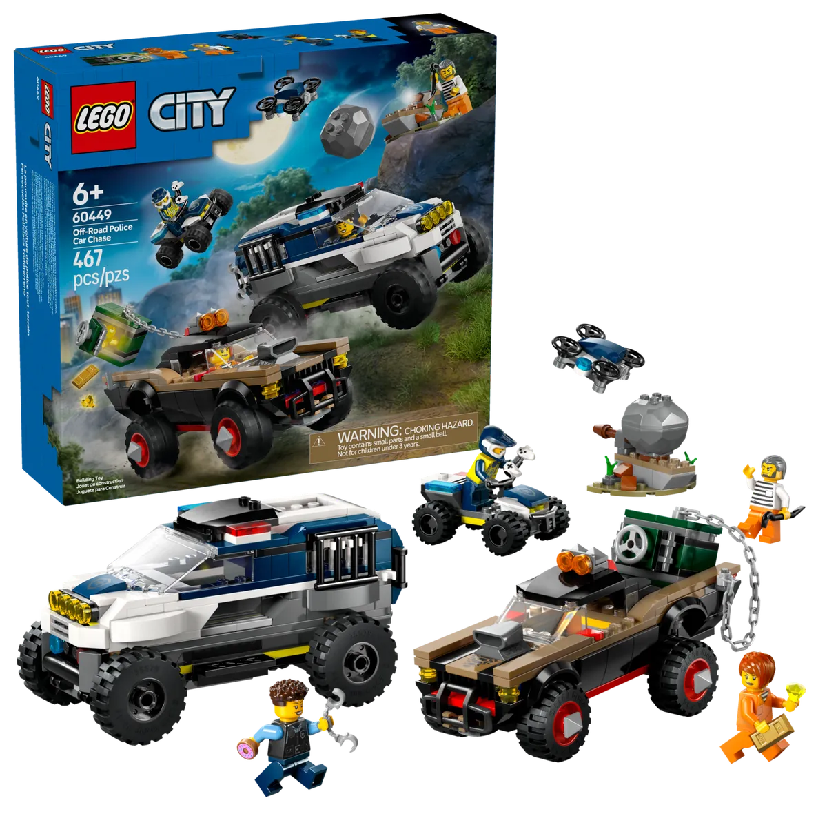 LEGO Off-Road Police Car Chase (60449) - Bild 4