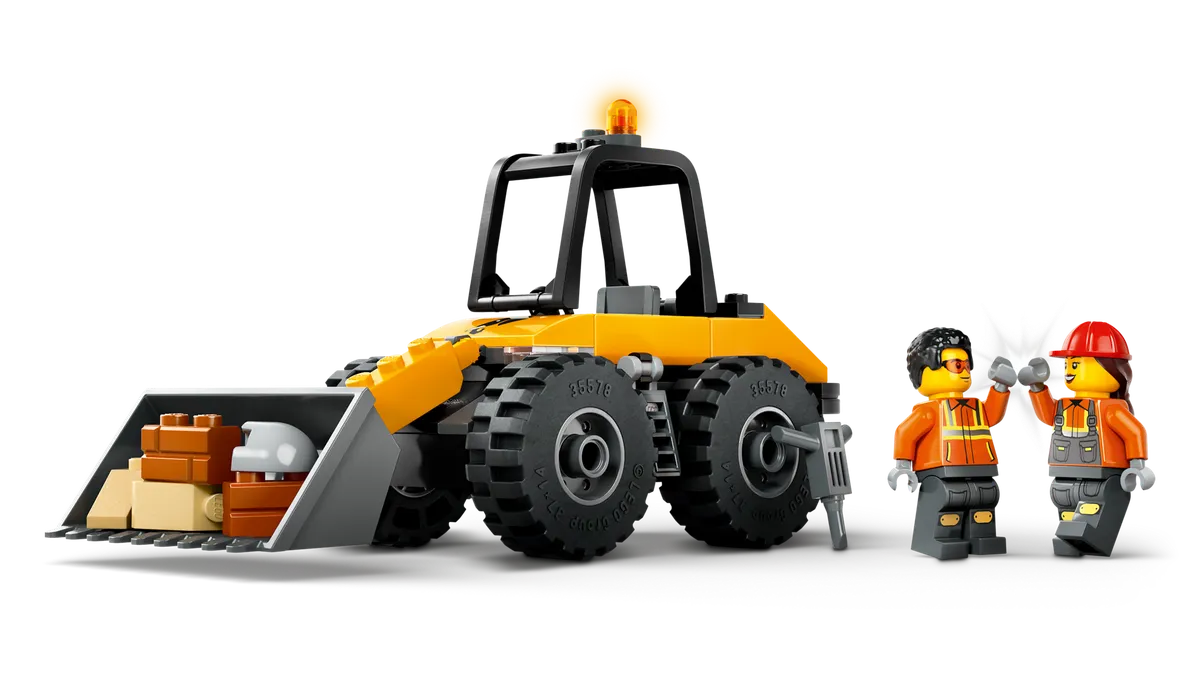 LEGO Yellow Construction Wheel Loader (60450)