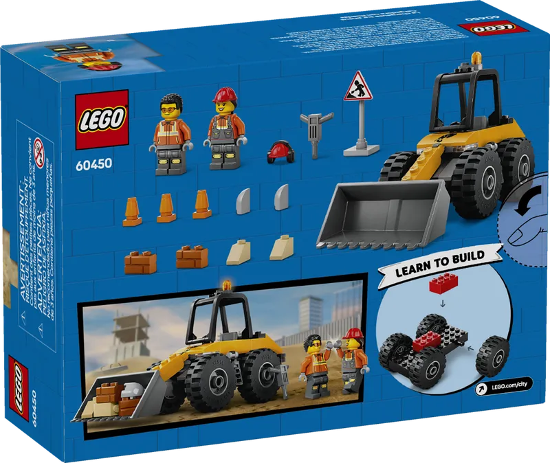 Gele wiellader van LEGO – productfoto 7 van 7