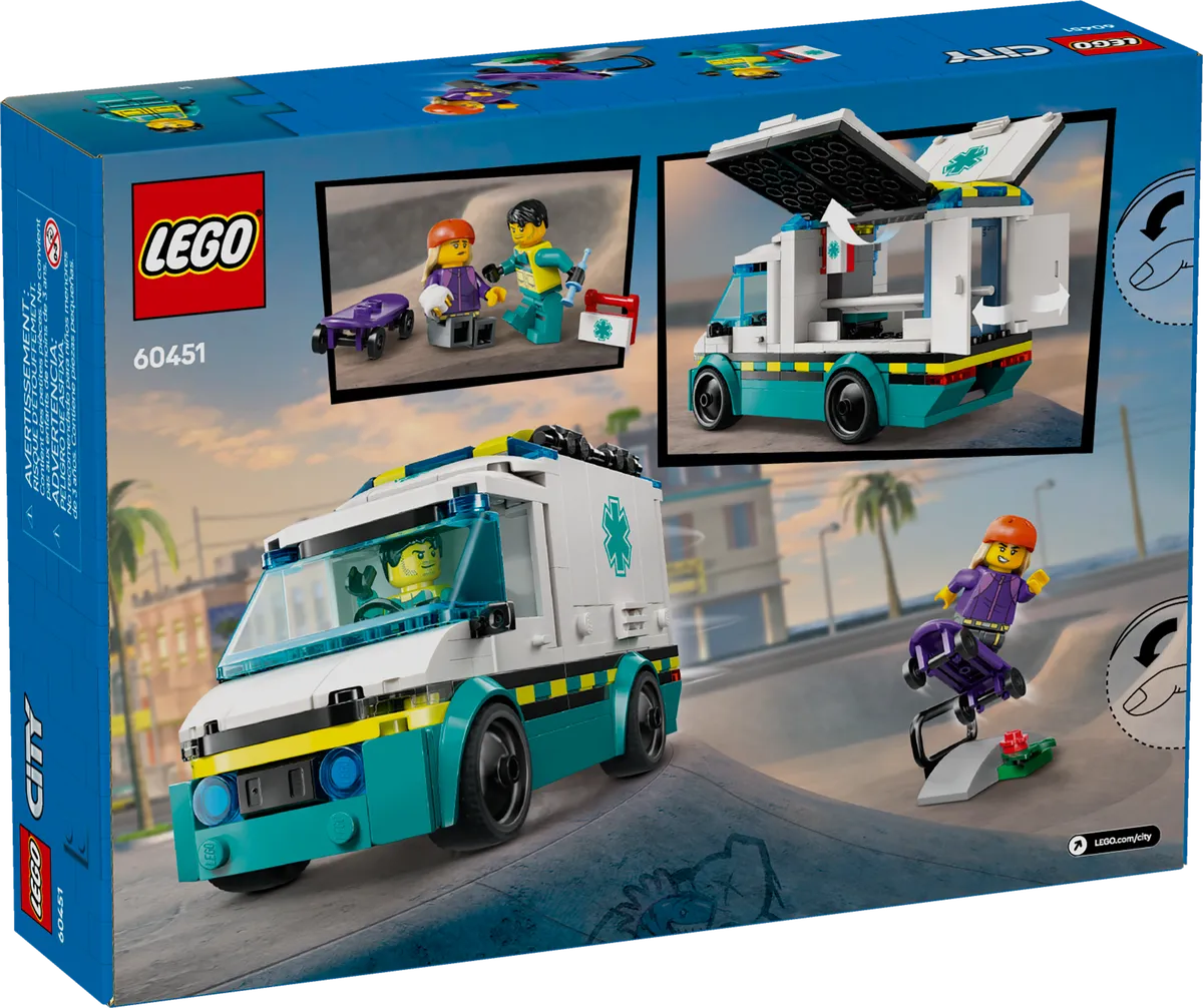 LEGO Emergency Ambulance (60451) - Bild 10