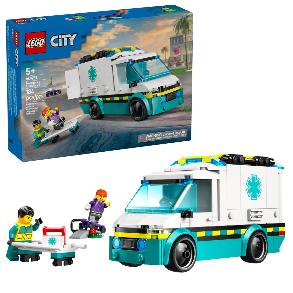 LEGO Emergency Ambulance (60451) - Bild 5