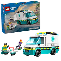 LEGO Emergency Ambulance (60451) - afbeelding 1