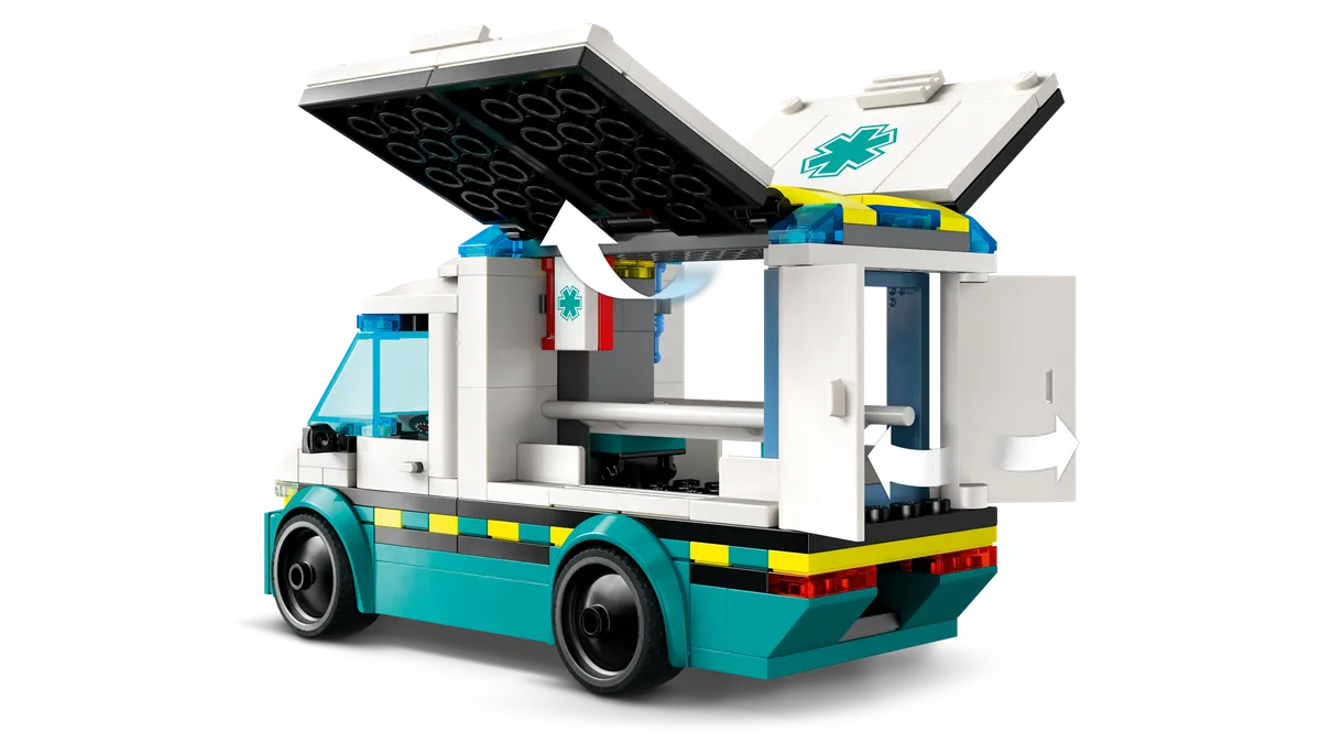 LEGO Emergency Ambulance (60451) - Bild 2