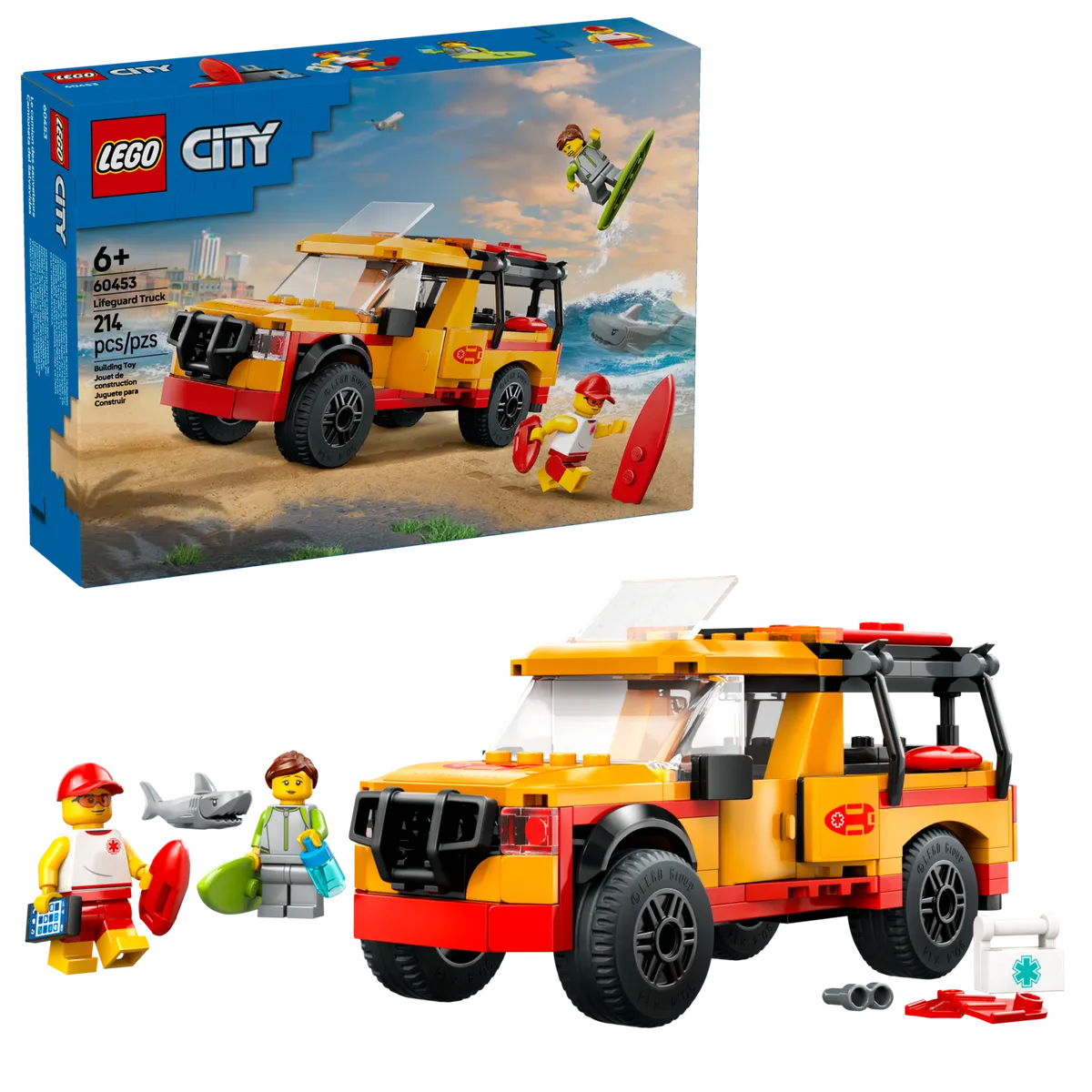 LEGO Lifeguard Beach Rescue Truck (60453) - Bild 8