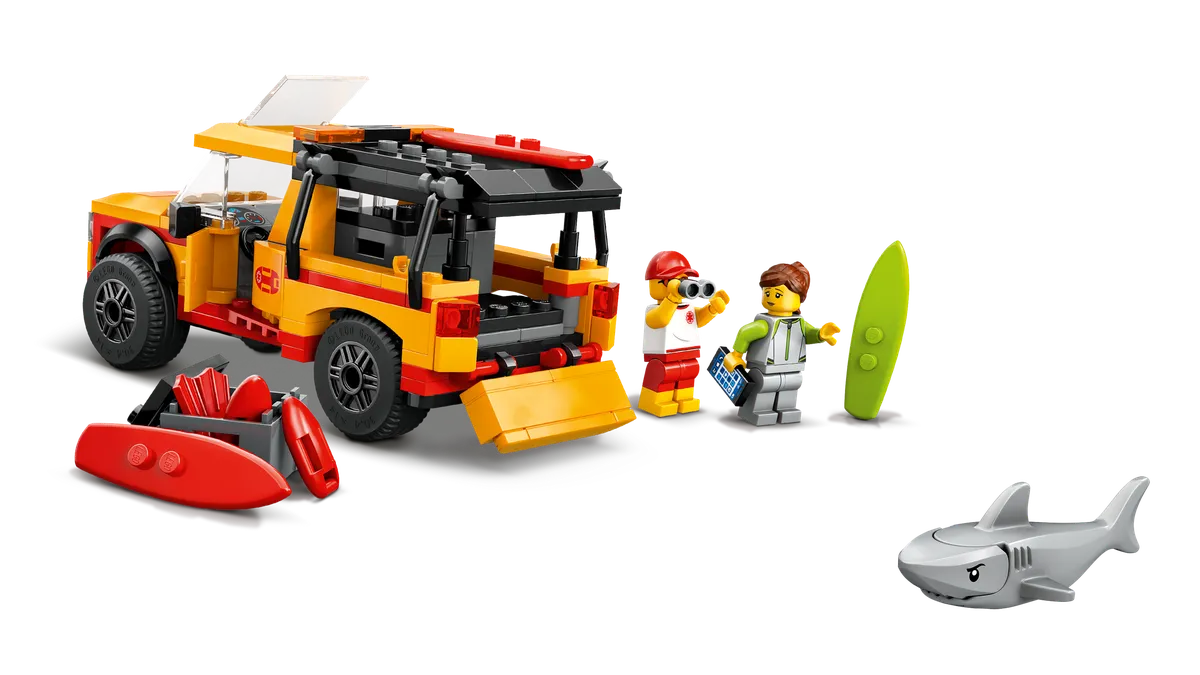 LEGO Lifeguard Beach Rescue Truck (60453) - Bild 1