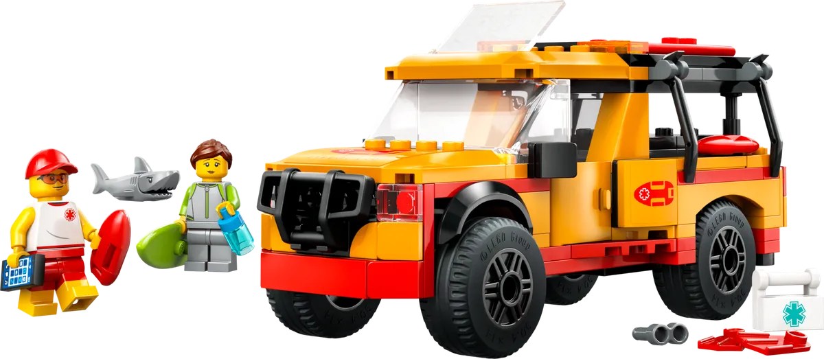 LEGO Lifeguard Beach Rescue Truck (60453) - Bild 4