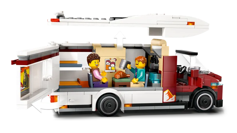 Holiday Adventure Camper Van fra LEGO – produktbillede 4 af 11