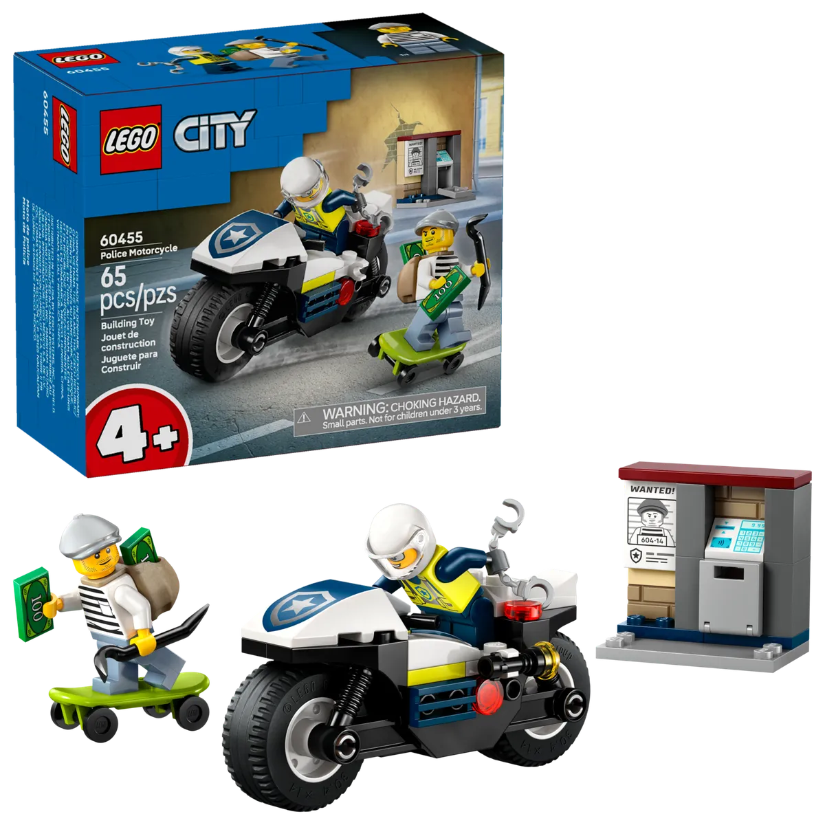 LEGO Police Motorcycle Chase (60455) - Bild 4