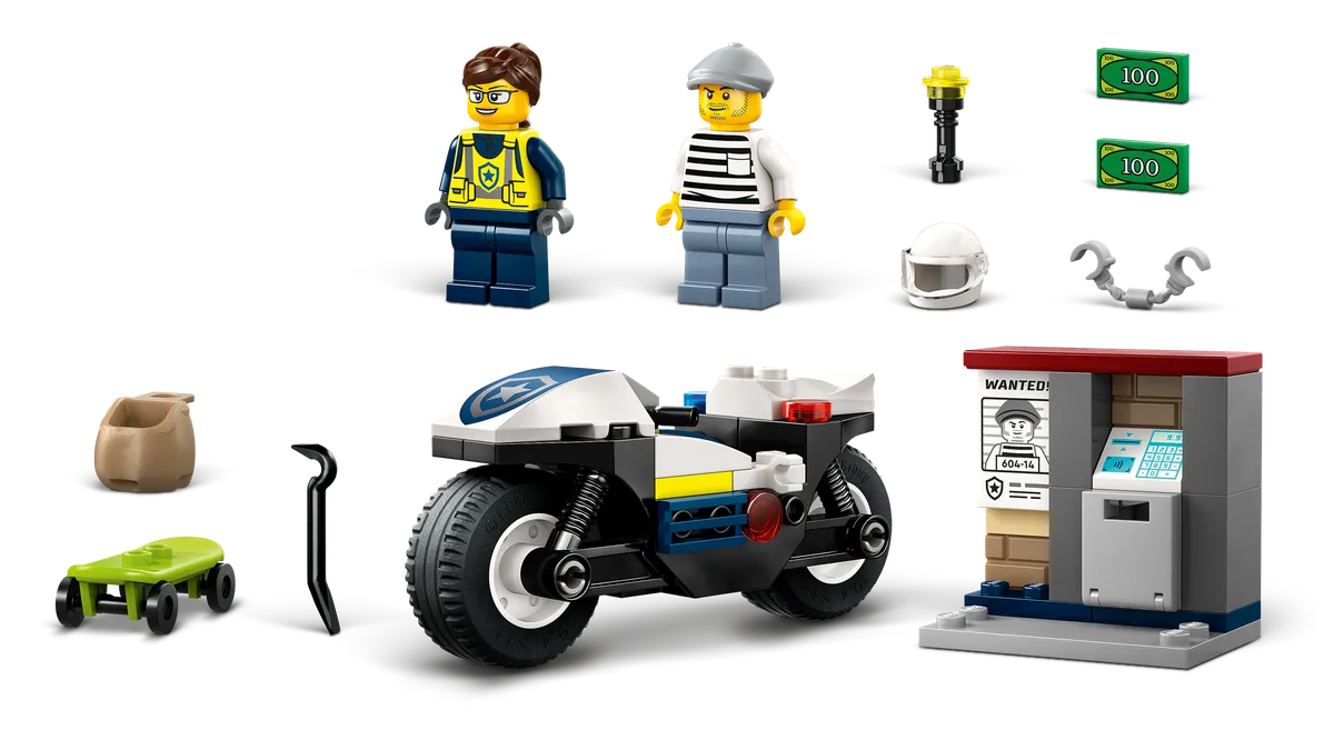 LEGO Police Motorcycle Chase (60455) - Bild 1