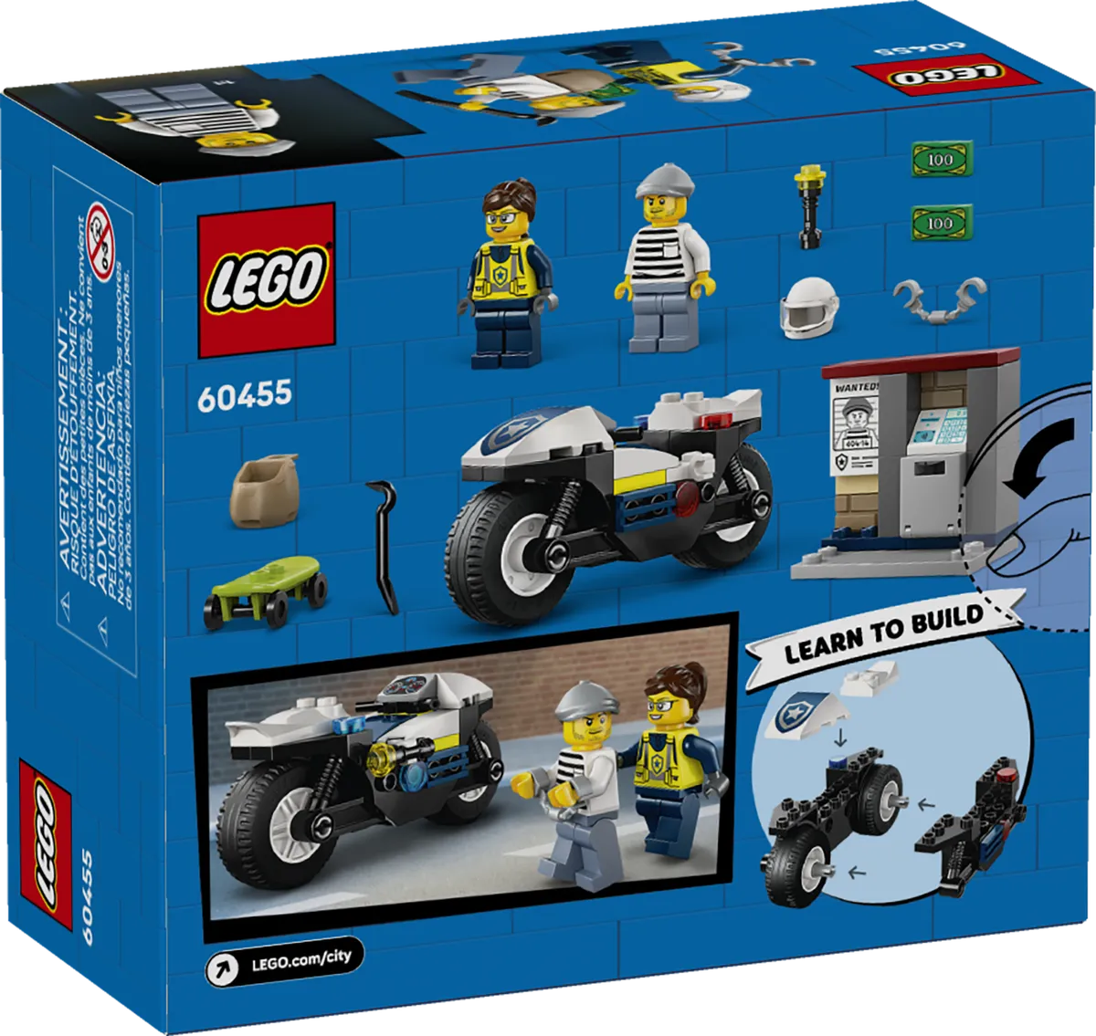 LEGO Police Motorcycle Chase (60455) - Bild 8